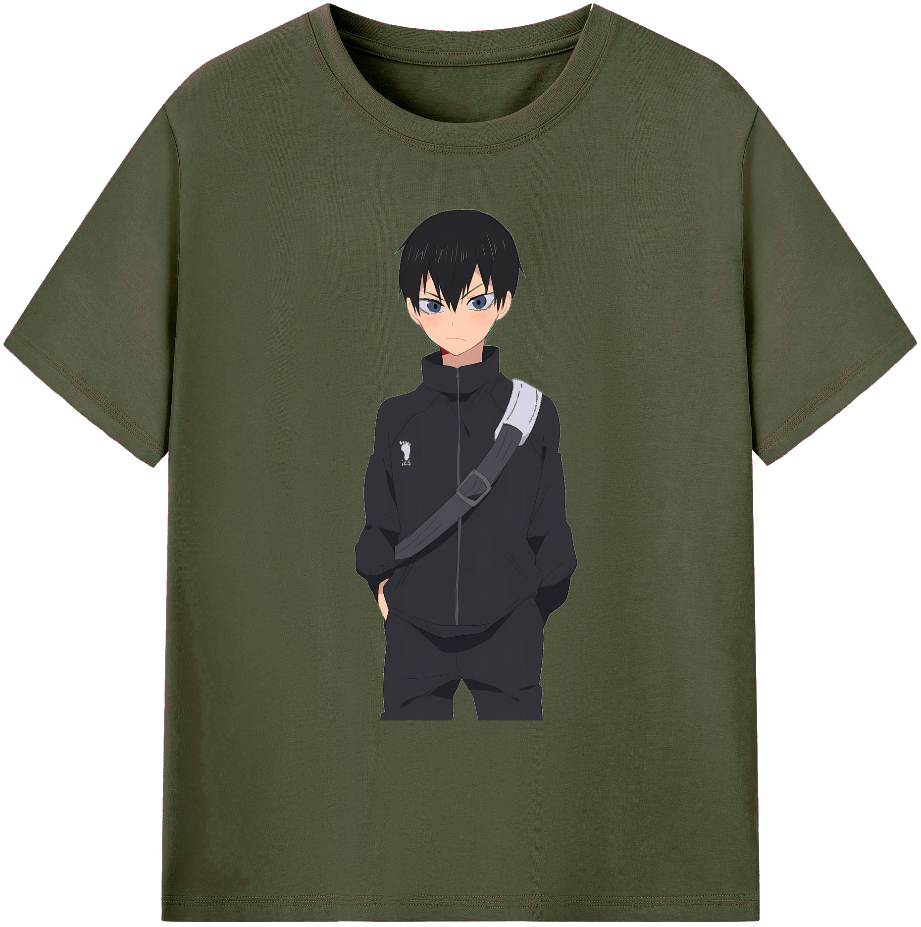 （画像用） ハイキュー!! Haikyu!! 綿100％ メンズ半袖Tシャツ｜肌触りやわらか＆通気性